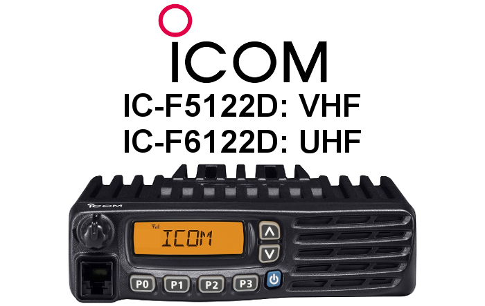 Emisora ICOM ANALÓGICA/DIGITAL IC-F5122D / IC-F6122D