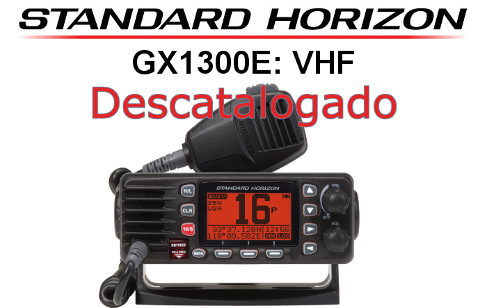 Emisora STANDARD HORIZON DE MARINA GX1300E VHF