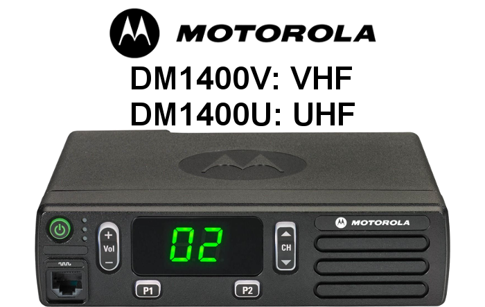 Emisora MOTOROLA Analógica-Digital DM1400