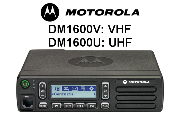 Emisora MOTOROLA Analógica-Digital DM1600