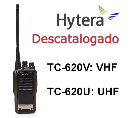 HYTERA TC-620 Walkie TC-620V / TC-620U DE 16 CANALES