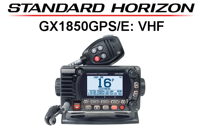 Emisora STANDARD HORIZON DE MARINA GX1850GPS/E VHF