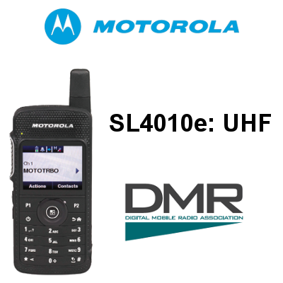 Walkie Motorola Digital SL4010e con BT y Wifi