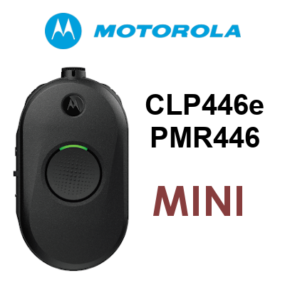 Walkie Motorola CLP446e PMR446 tamaño reducido