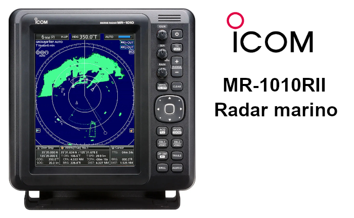 RADAR MARINO ICOM MR-1010RII