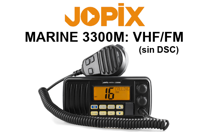 EMISORA JOPIX MARINE 3300M SIN DSC