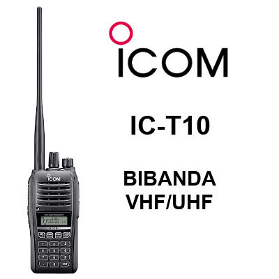Radio de doble banda IC-T10